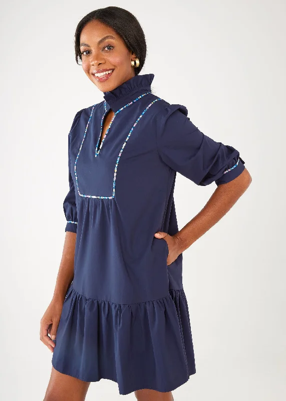 Emmerson Dress Navy Shirting