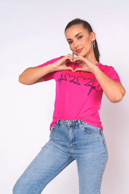 HotPink Heartbeat T-Shirt