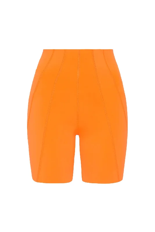 High Rise Mid Length Bike Short 615