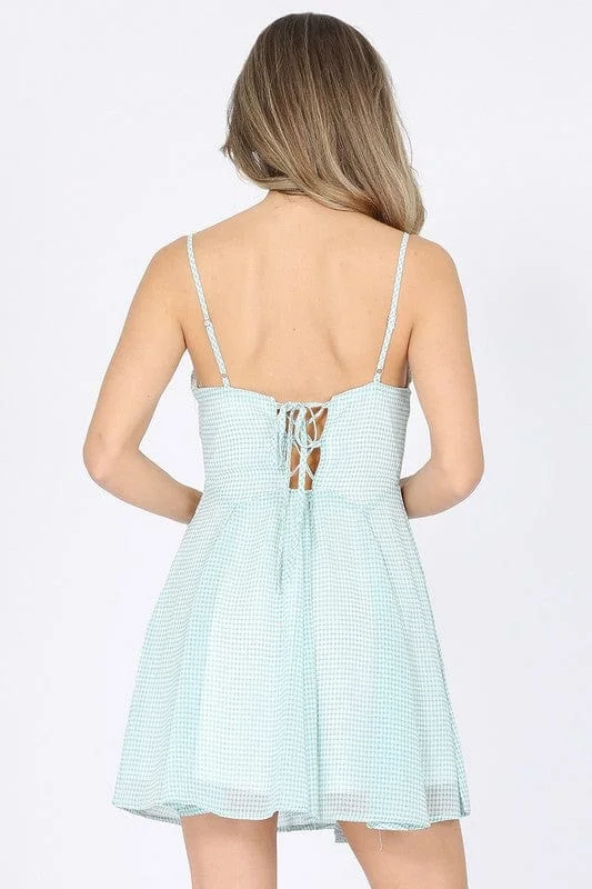 Lace-up Dress