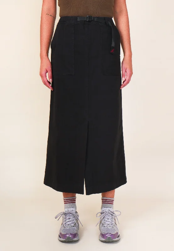 Long Baker Skirt - Black