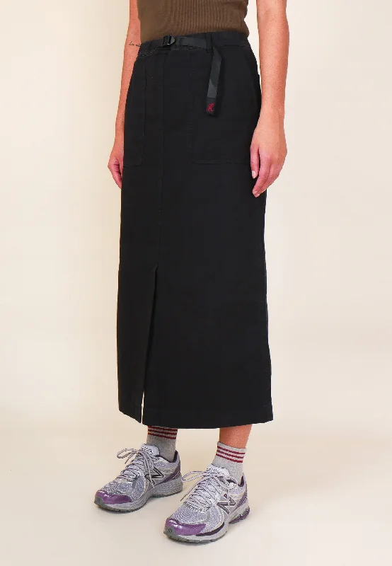 Long Baker Skirt - Black