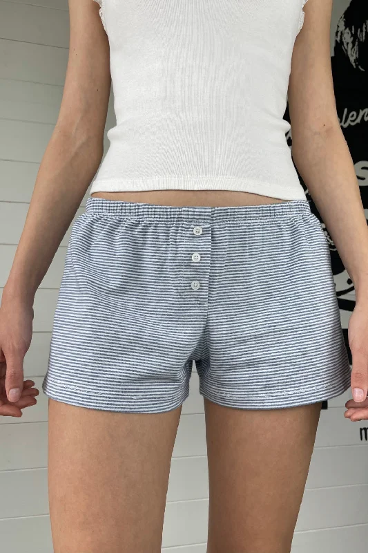 Keira Striped Sweatshorts