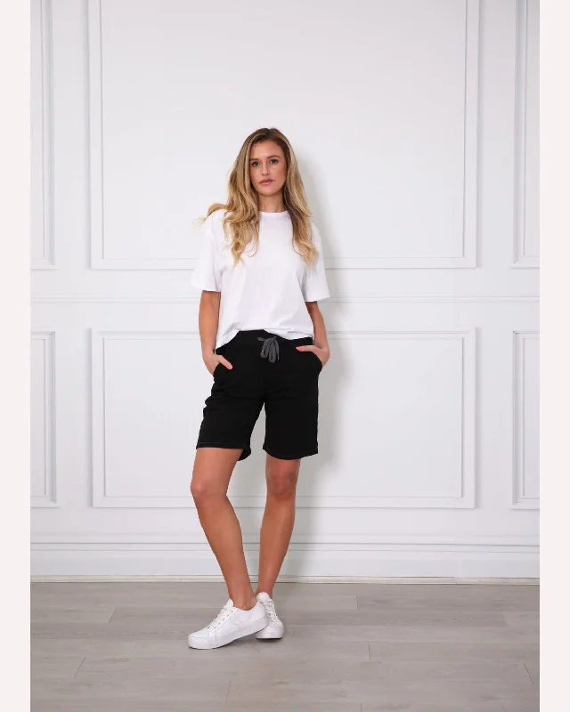 Monaco Jean Riley Denim Short - Black