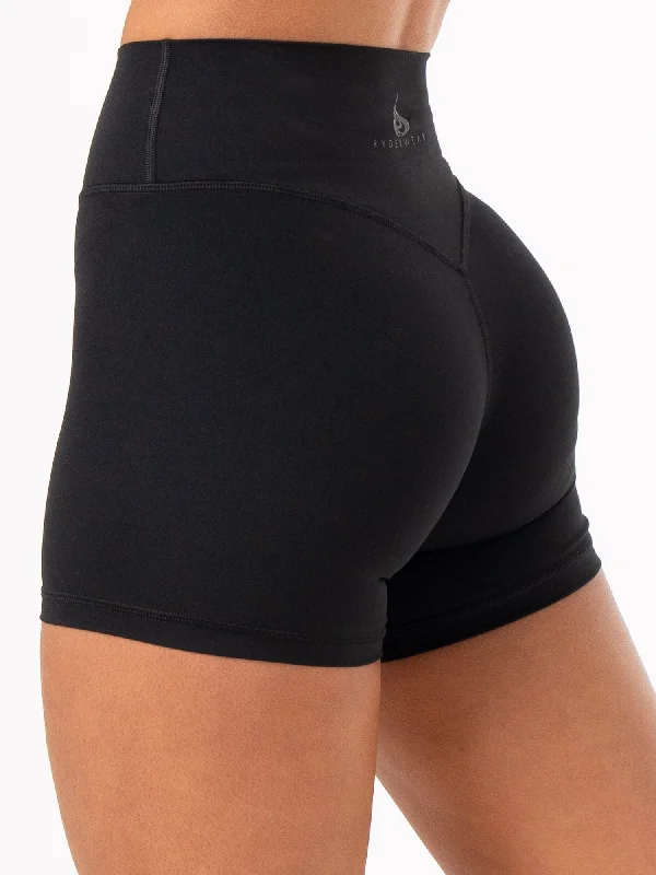 NKD High Waisted Shorts - Black