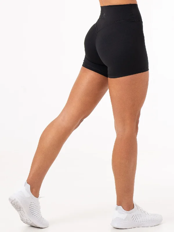 NKD High Waisted Shorts - Black