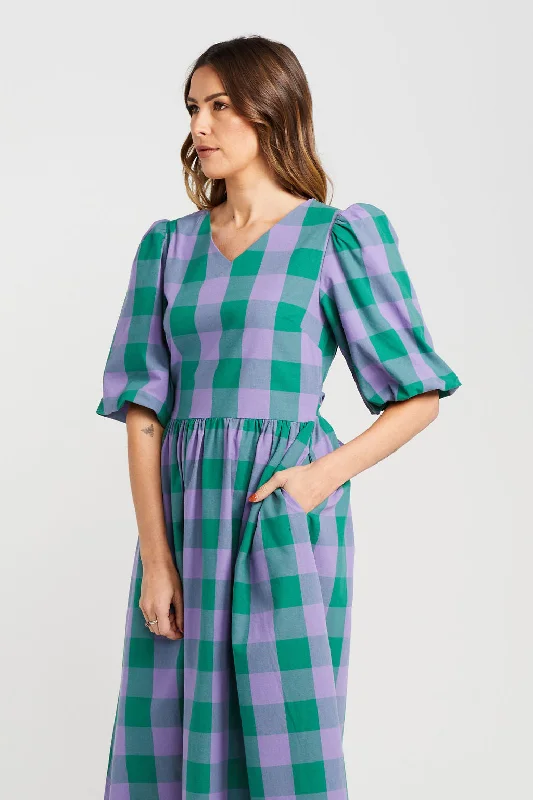 Pippins Dress - Grape Malachite