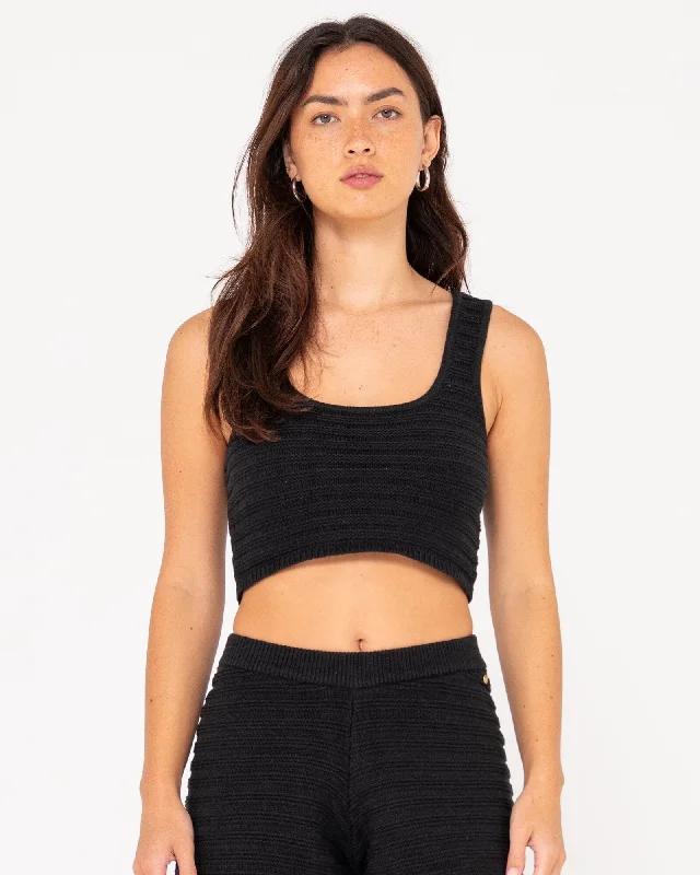 Rusty Elba Knit Crop Top