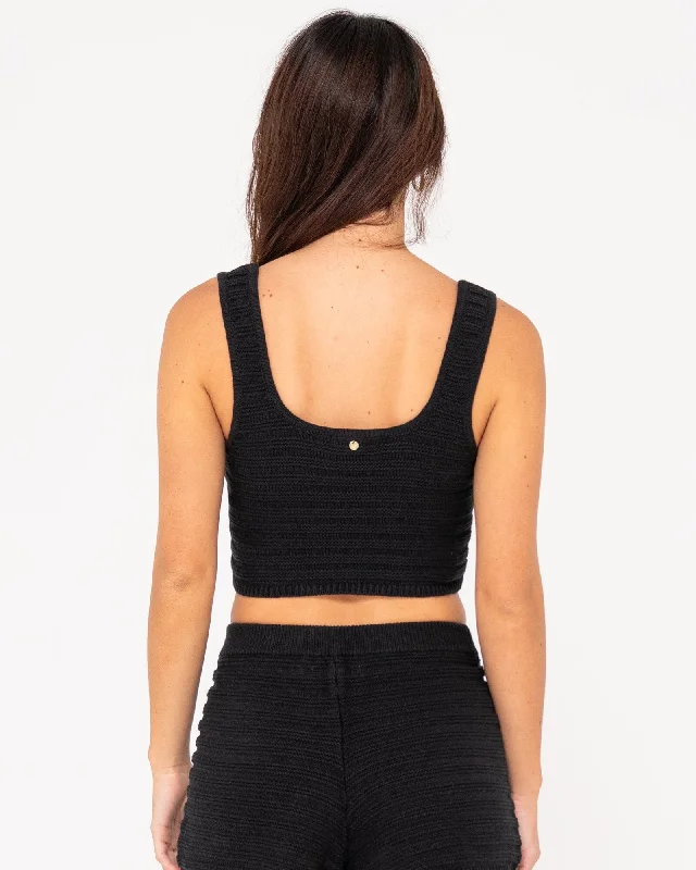 Rusty Elba Knit Crop Top