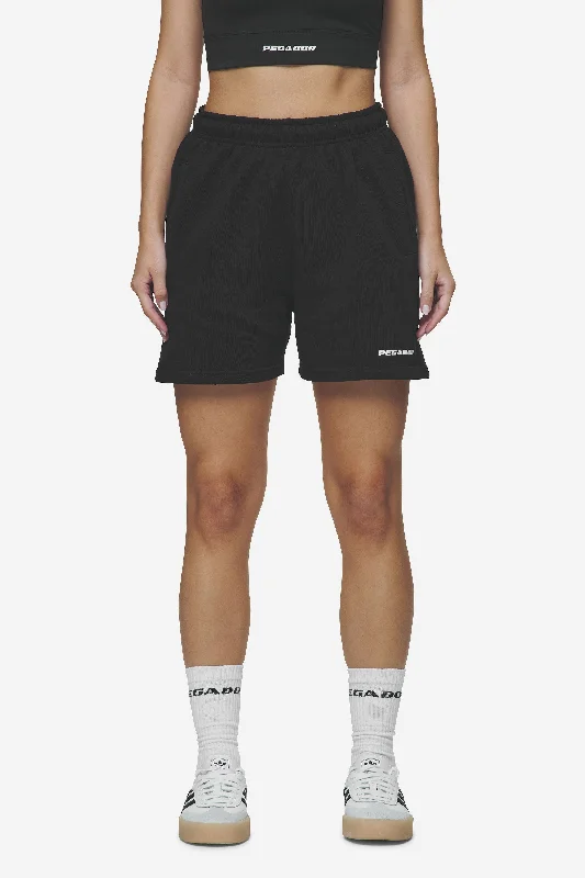 Sully High Waisted Shorts Black White Gum