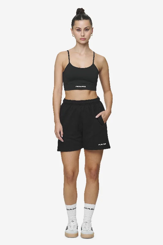 Sully High Waisted Shorts Black White Gum