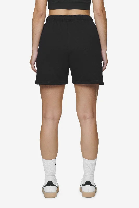 Sully High Waisted Shorts Black White Gum