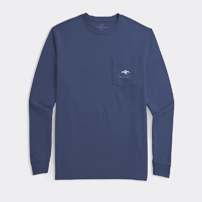 Vineyard Vines Keeneland Icons Long Sleeve Tee