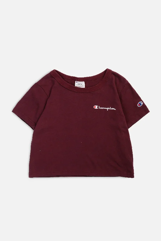 Vintage Champion Crop Tee - Women's XS