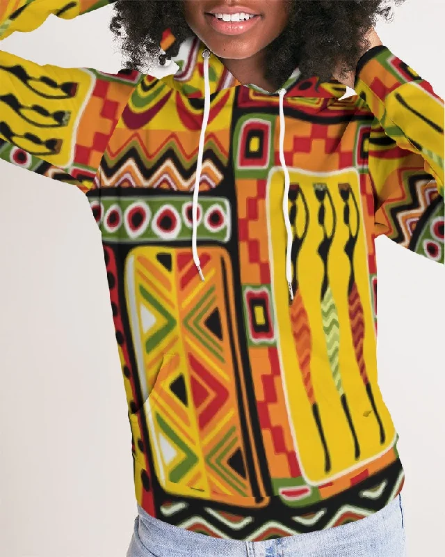 AKH African Mural Art Women's Hoodie