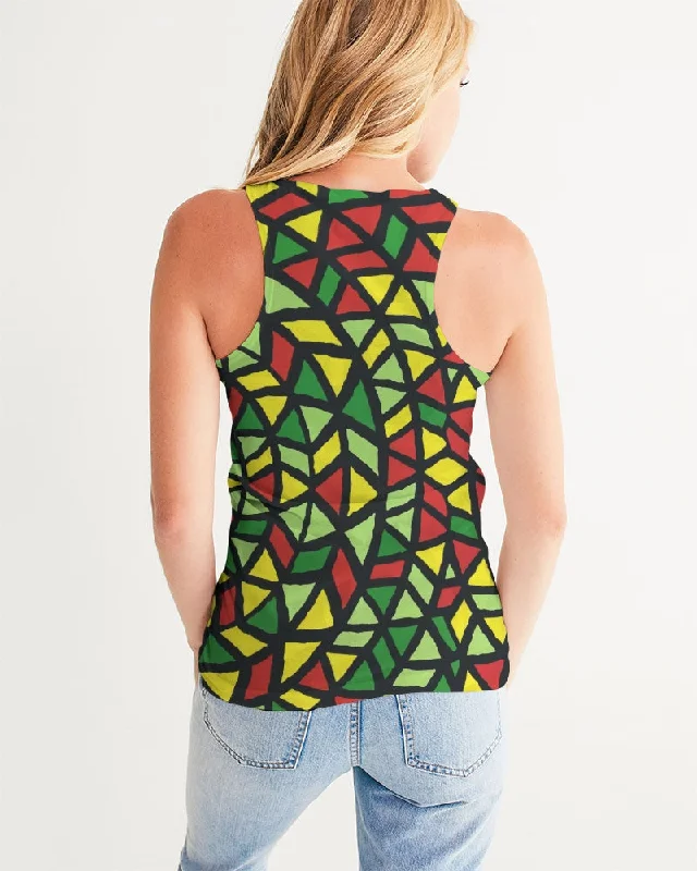 AKH African Symmetry Art Women's Tank