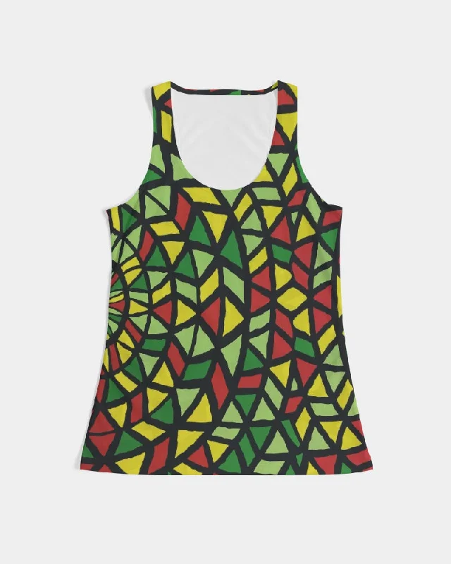 AKH African Symmetry Art Women's Tank