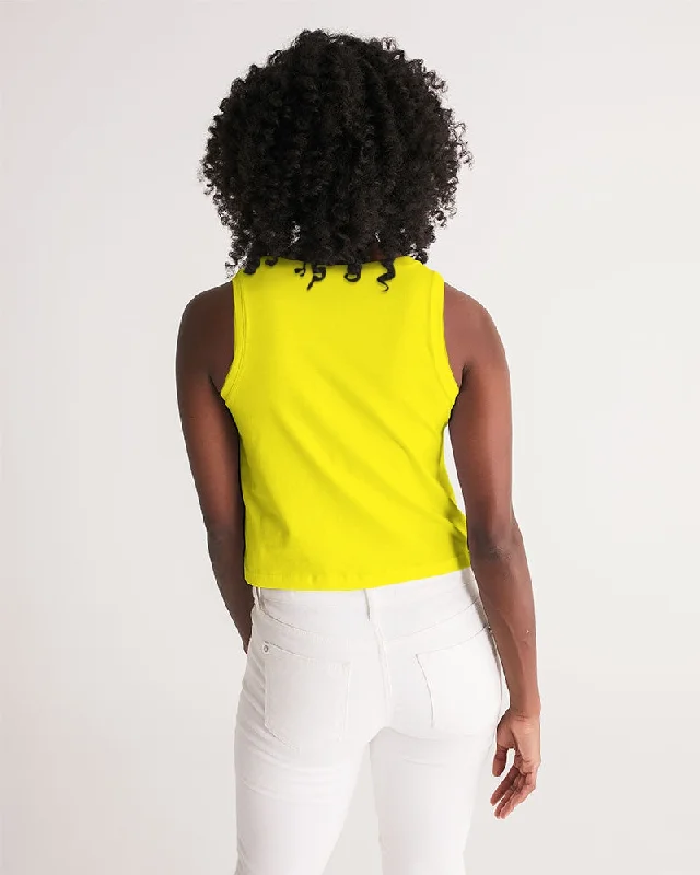 AKH Yellow Women's Cropped Tank