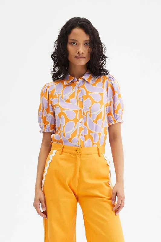 Compania Fantastica Fruit Print Short-Sleeve Shirt