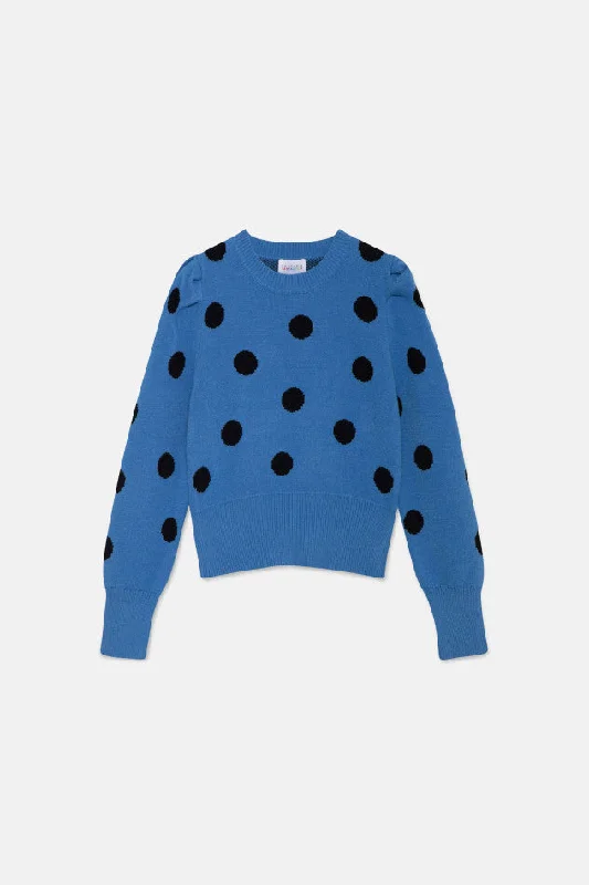 Compania Fantastica Short Blue Polka Dot Jersey