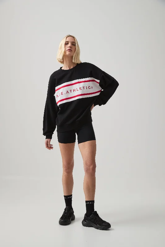 Contrast Crew Jumper 401