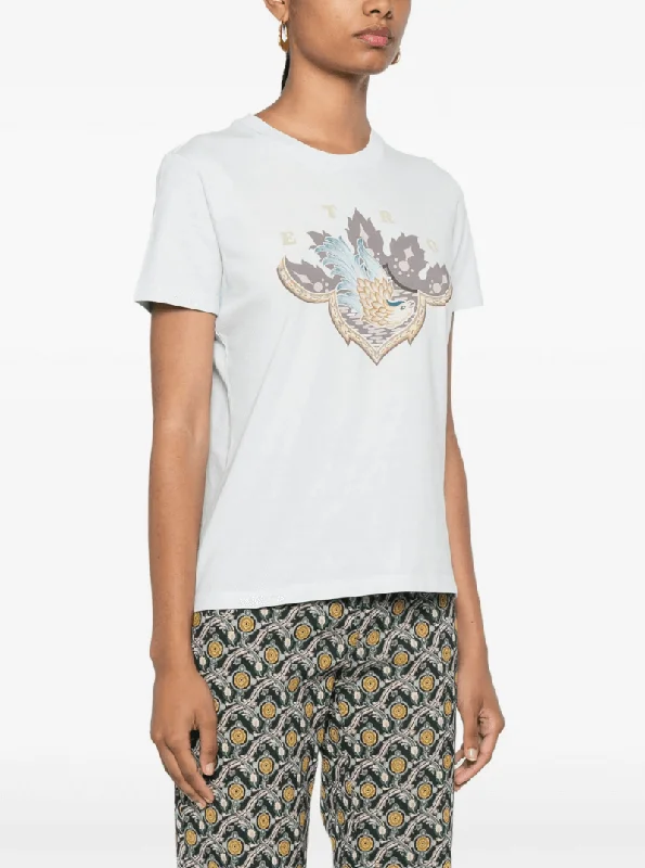 graphic-print cotton T-shirt