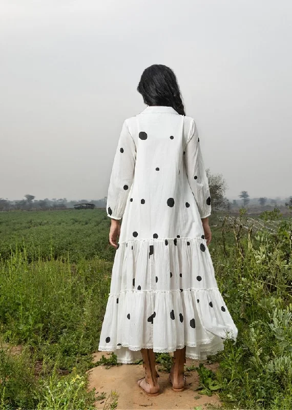 Ivory maxi dress