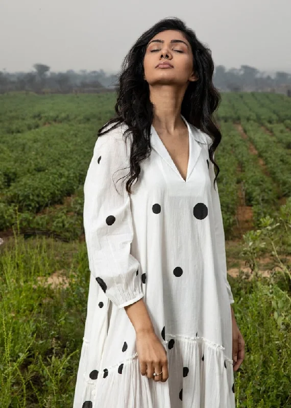 Ivory maxi dress