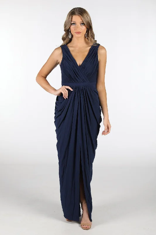 Liv Bridesmaids Dress - Navy