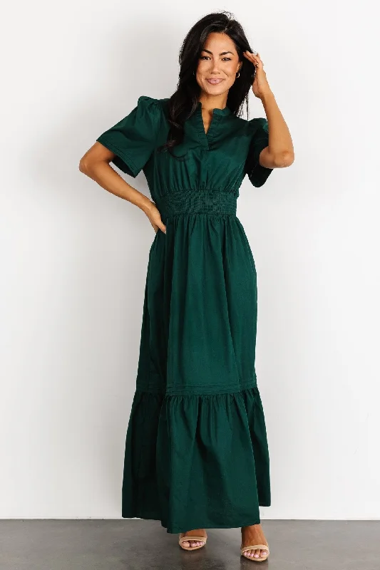 Vera Maxi Dress | Emerald