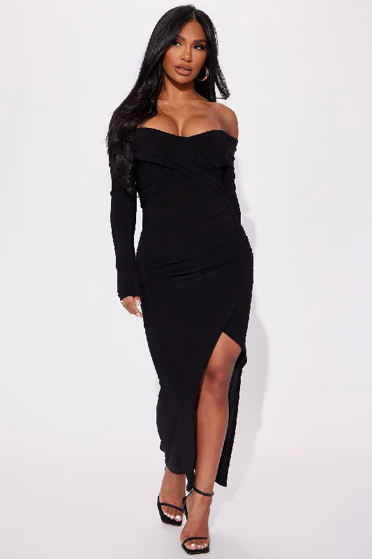 Yazmine Maxi Dress - Black