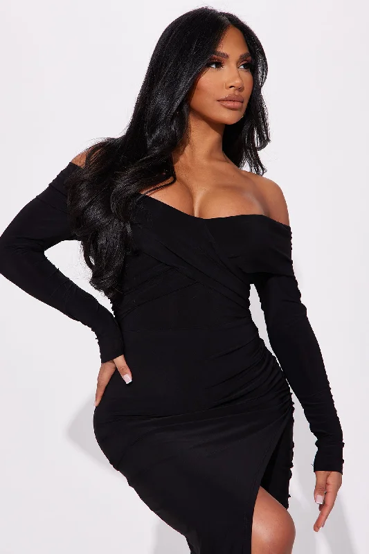 Yazmine Maxi Dress - Black