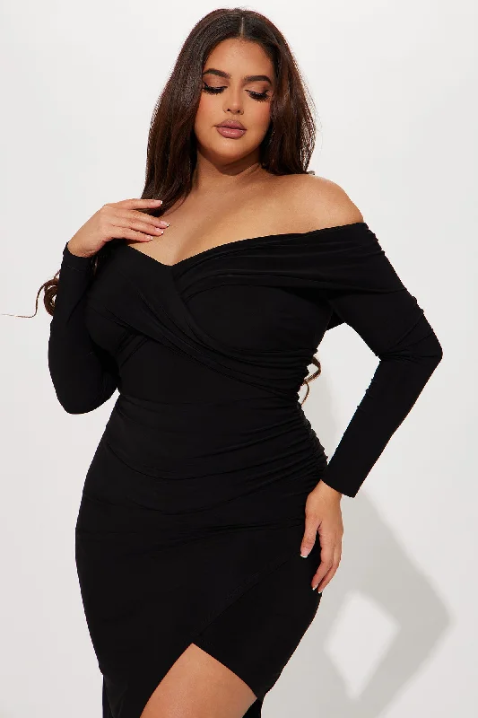 Yazmine Maxi Dress - Black