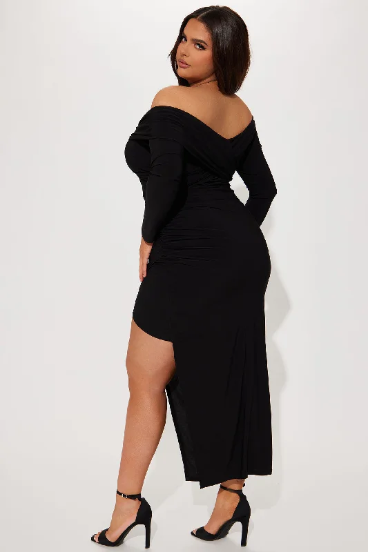 Yazmine Maxi Dress - Black