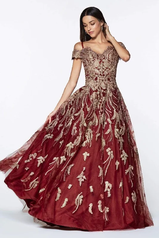 Burgundy-Gold
