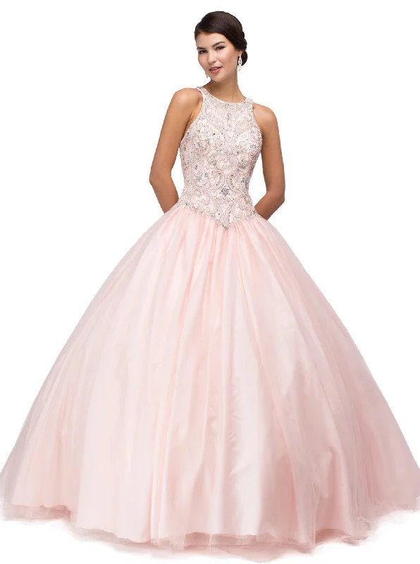 Dancing Queen - 1164SC Beaded Jewel Quinceanera Ball Gown
