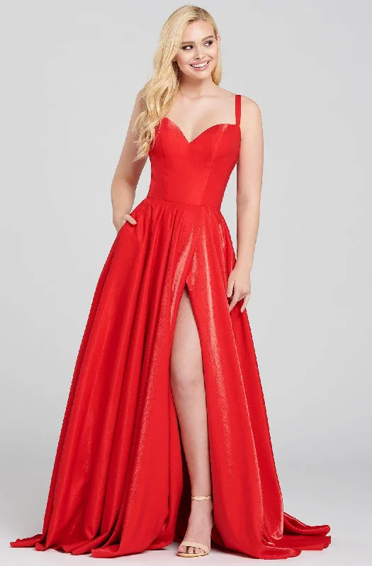 Ellie Wilde - EW120015 Sweetheart Corset Boned A-Line Gown