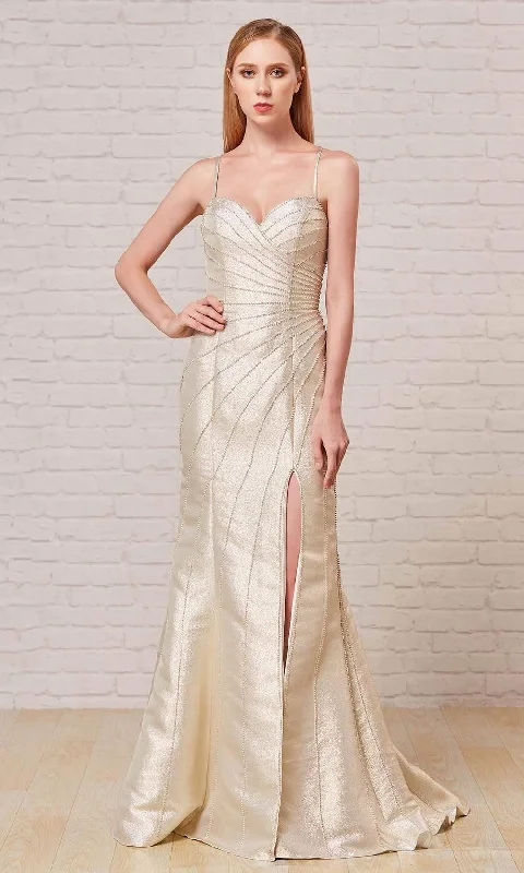 J'Adore Dresses - J18047 Sweetheart Glitter Evening Gown