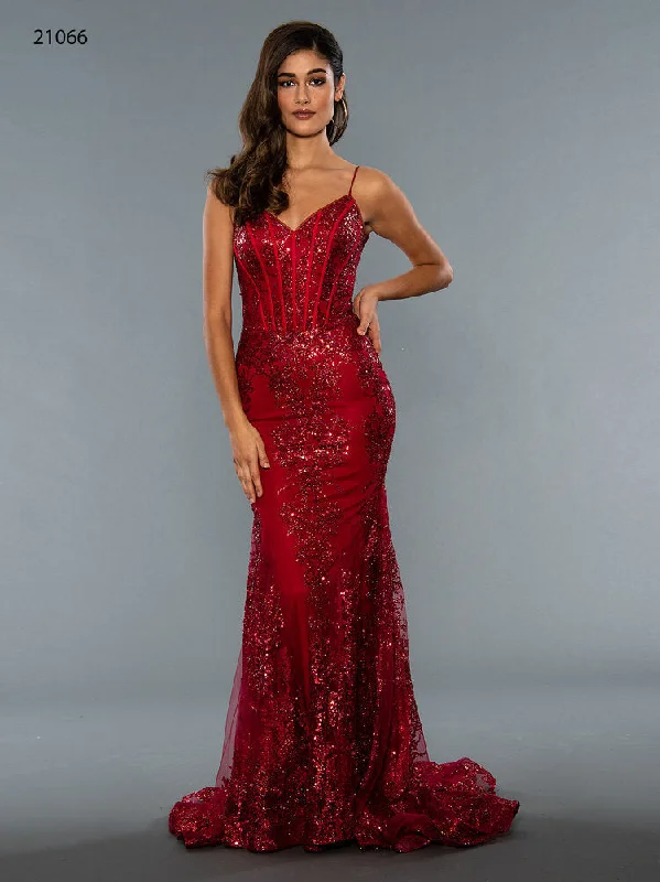 Stella Couture 21066E Long Glitter corset mermaid Formal Evening Gown Prom Dress Pageant