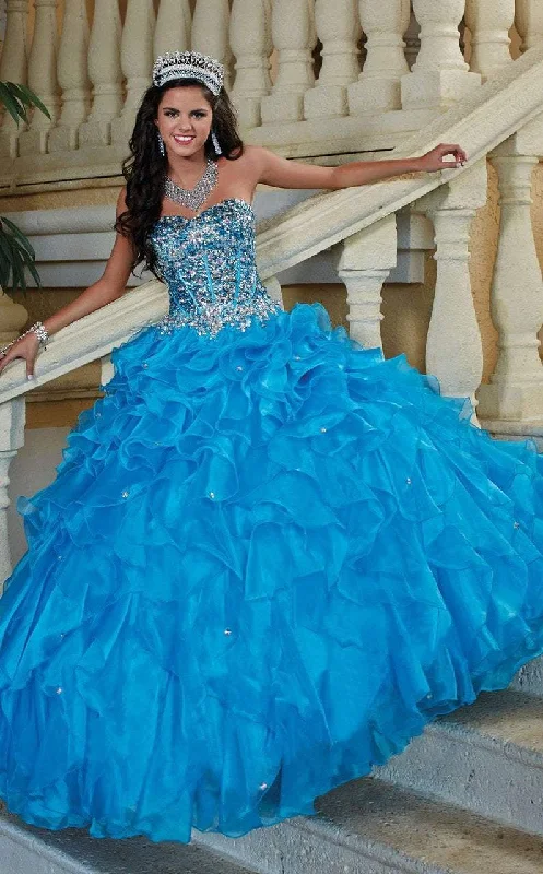 Tiffany Designs - 56246SC Sweetheart Ruffled Ballgown