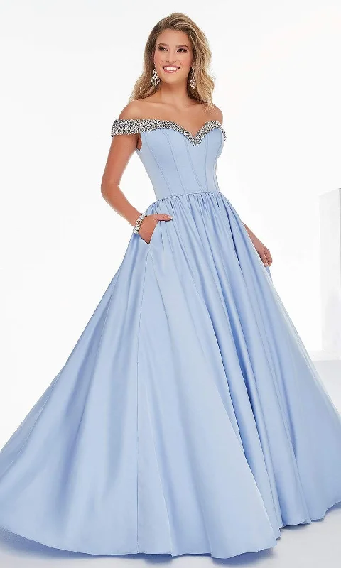 Tiffany Exclusive - 46249SC Sweetheart Notch Satin Ballgown