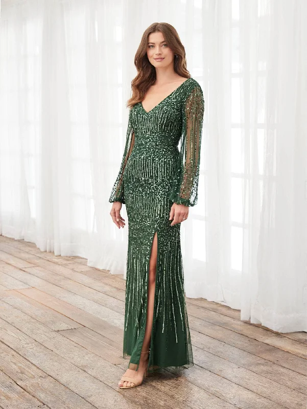 Adrianna Papell Platinum 40400 - Sequin Evening Dress Tunics Spring floral