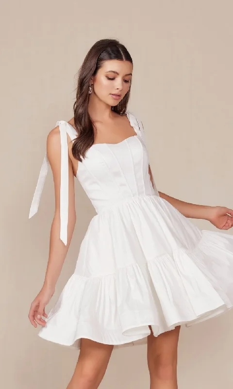 Nox Anabel Short Party Dress t869w Off-the-shoulder Chic Trendy